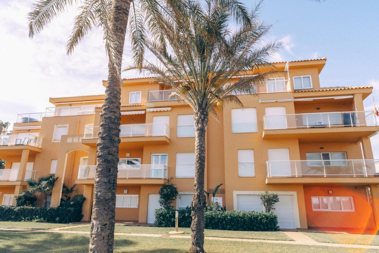 Primera línea, parking, wi fi, apartamento Palm Beach Denia Exterior foto