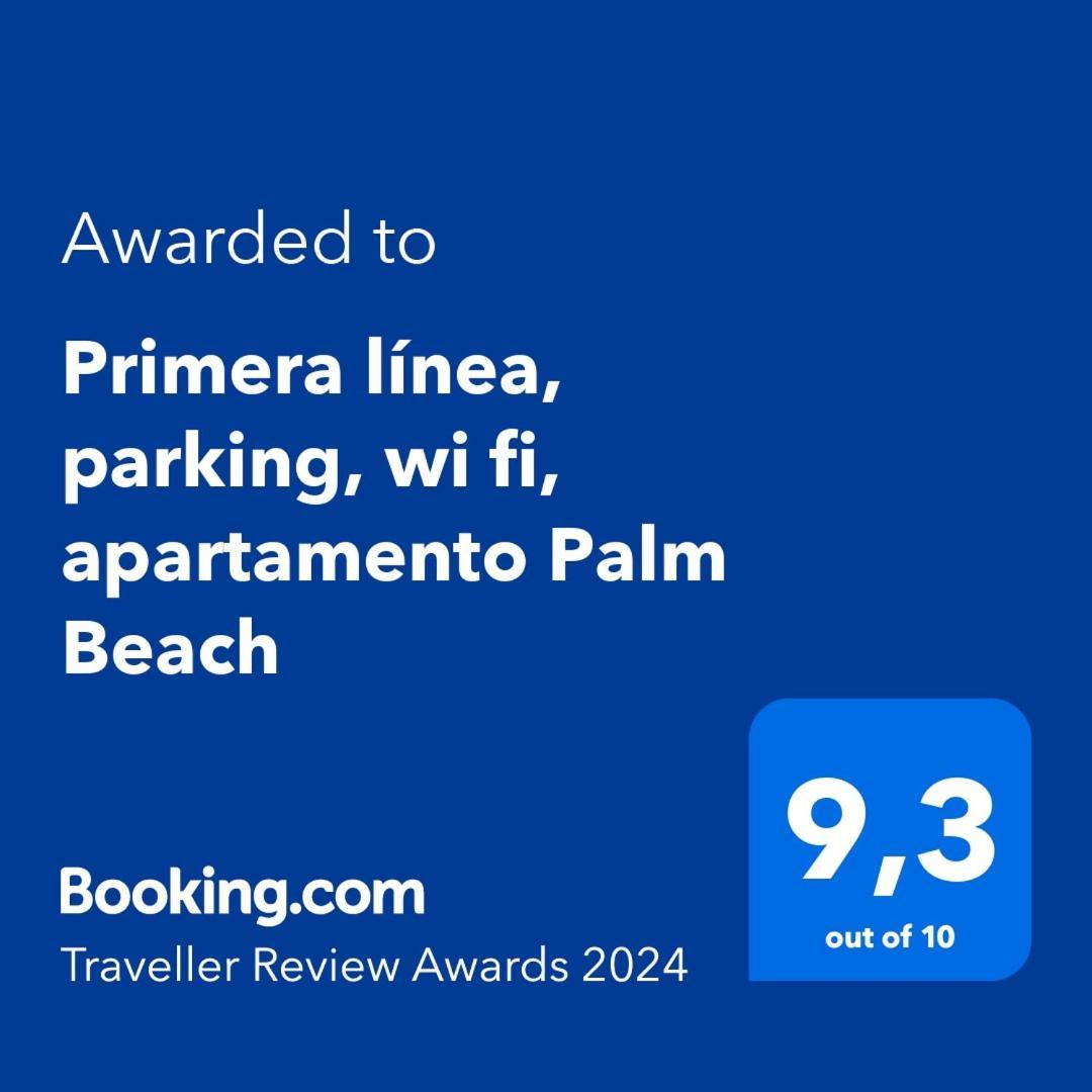Primera línea, parking, wi fi, apartamento Palm Beach Denia Exterior foto