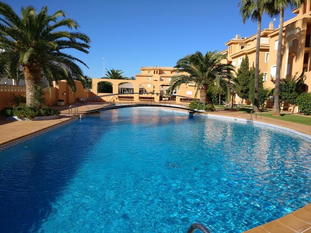 Primera línea, parking, wi fi, apartamento Palm Beach Denia Exterior foto